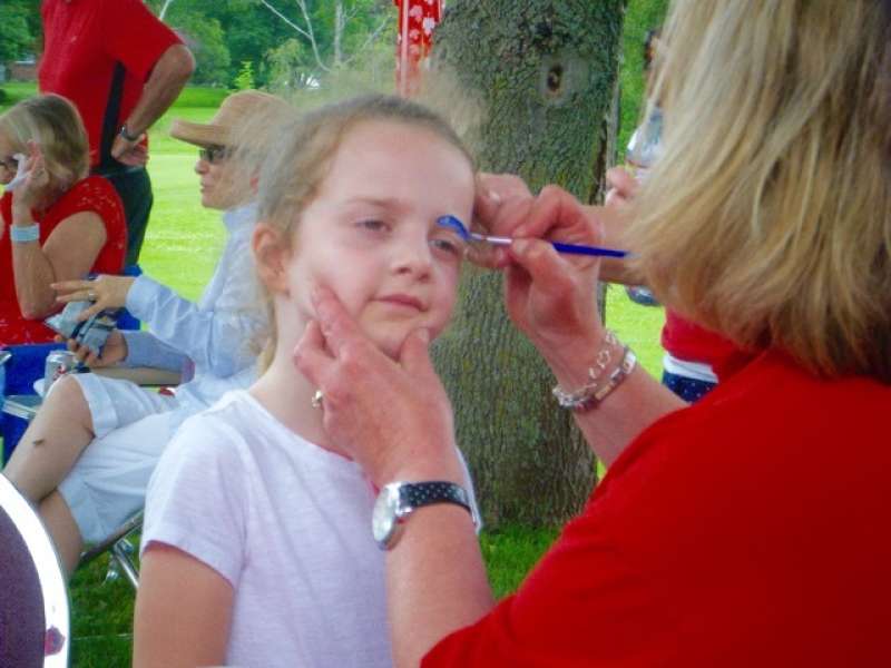 Canada Day Face Painting Dawn