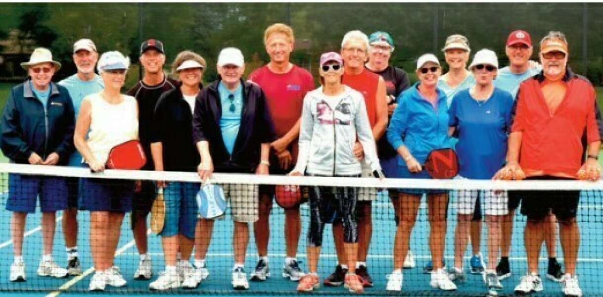 The PickleBall group - Circa  2019