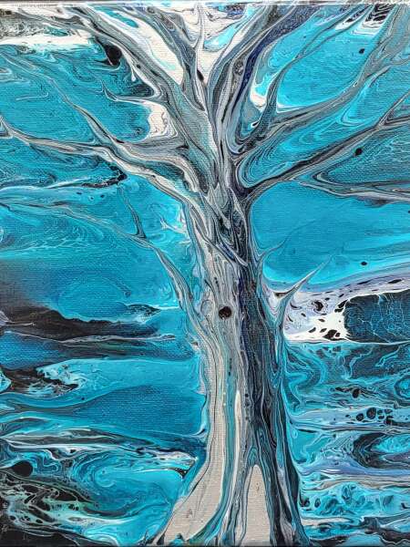 Ghost Tree Blue