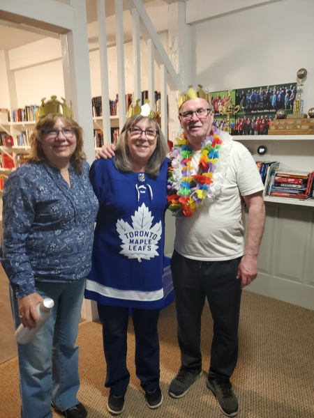 Tom 47, Barb 46, and Cindy 41