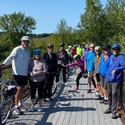 September 2022 on the Tay trail bridge