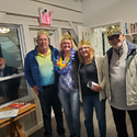 Steve 52, Michele 39, Lloyd 38 & Bob Photo bomb