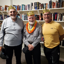 The Three Amigos, Bob 47, Lloyd 46 and Steve 45