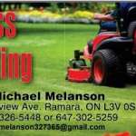 Michael Melanson: Grass Cutting 
