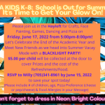 BVA KIDS K-8: BLACKLIGHT PARTY!