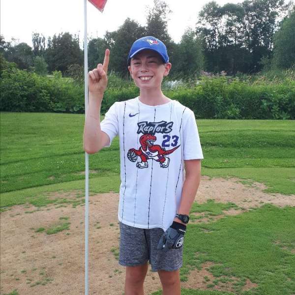 Hole in One for Nathan Healy