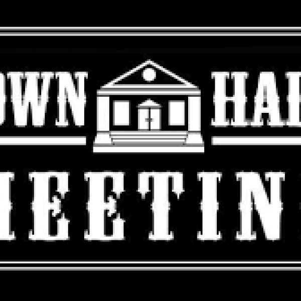 Town Hall Meeting Sept 10th